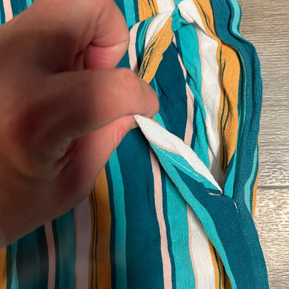 Anthropologie The Impeccable Pig Striped Pants- Large - Picture 4 of 11